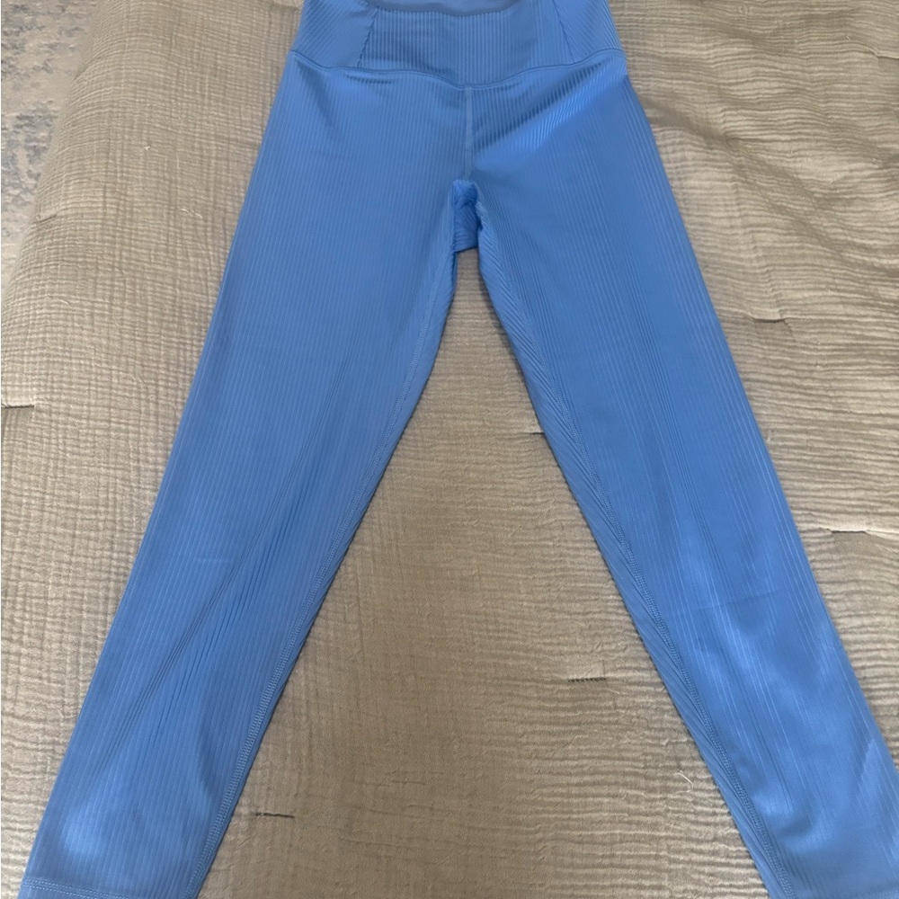 Girlfriend Collective Light Blue Leggings